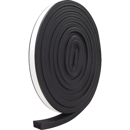 All-Source 9/16 In. X 10 Ft. X-Treme Rubber Weatherstrip Tape V27BKDB